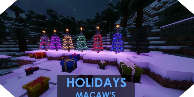 Скачать Мод на Новый Год в Майнкрафт