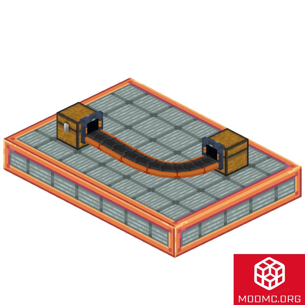 Конвейер из Мода Simple Conveyor Belts в Майнкрафт