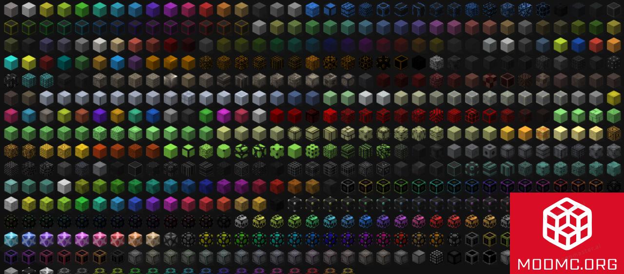 Блоки из Мода Xtones в Майнкрафт