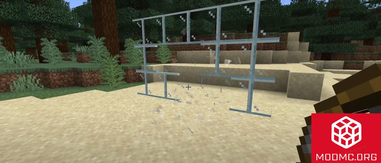 Стекла из Мода Better Glass в Майнкрафт