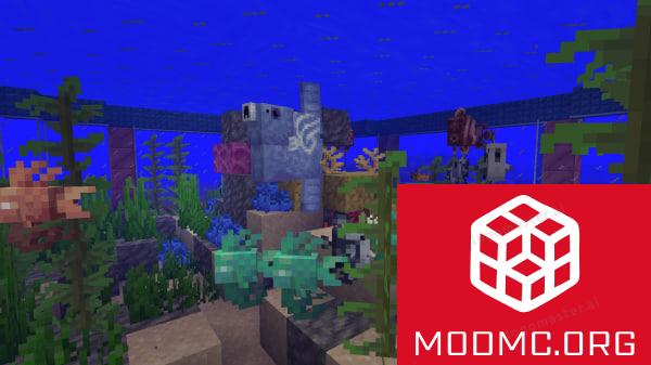 Рыбы из Мода Unusual Fish в Майнкрафт