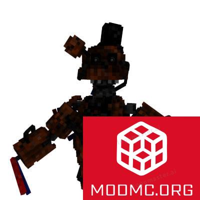 Фазбер из Мода на Пять Ночей Фредди в Майнкрафт