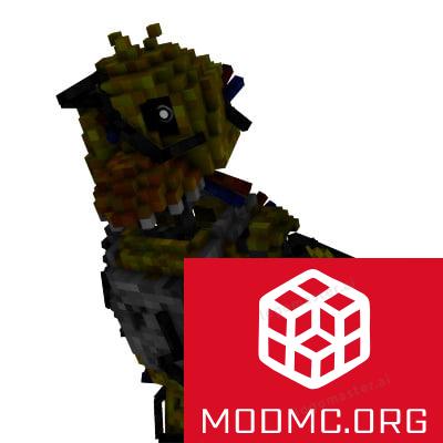 Чика из Мода на Пять Ночей Фредди в Майнкрафт