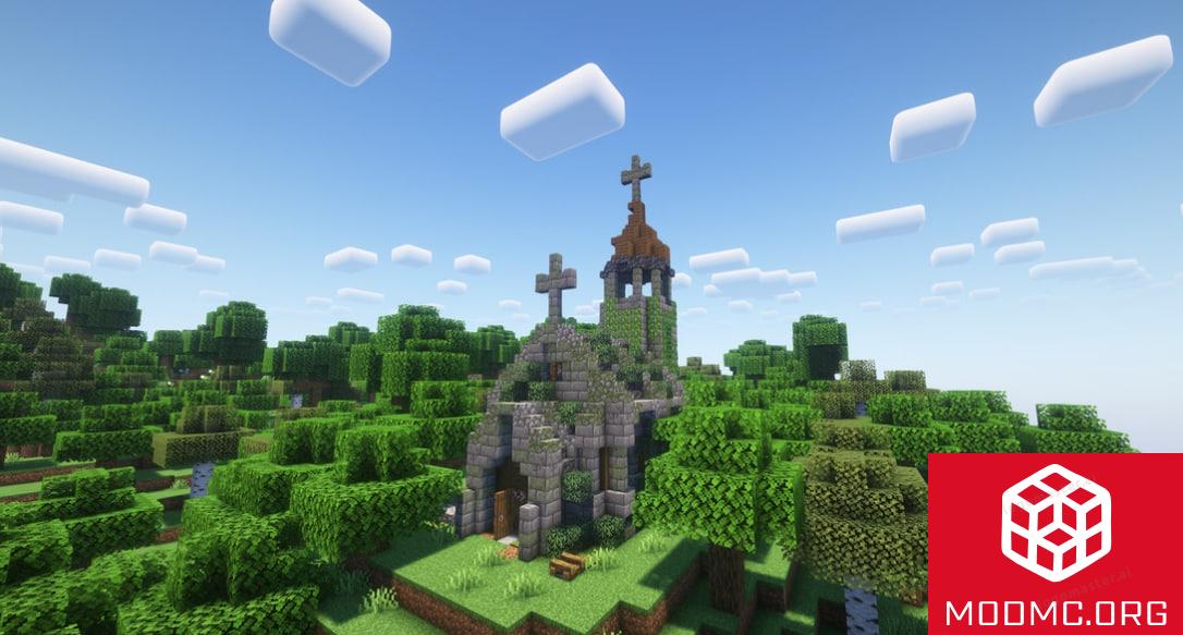 Здание из Мода на Церковь в Майнкрафт