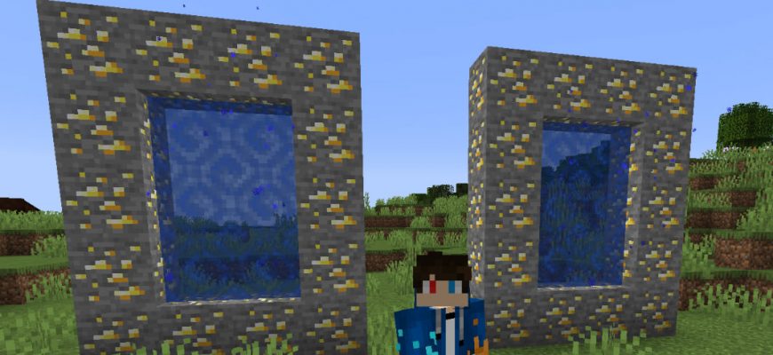 Скачать Мод на Порталы в Майнкрафт