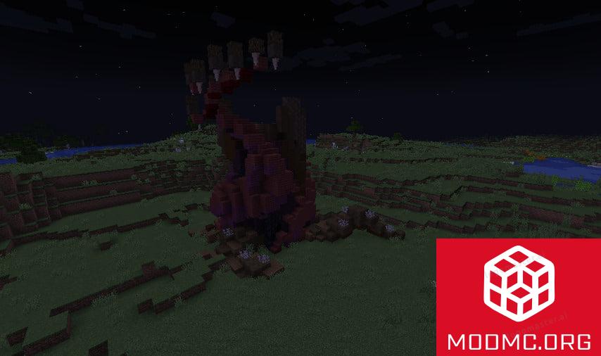 Структуры из Мода на Страшные Дома в Майнкрафт
