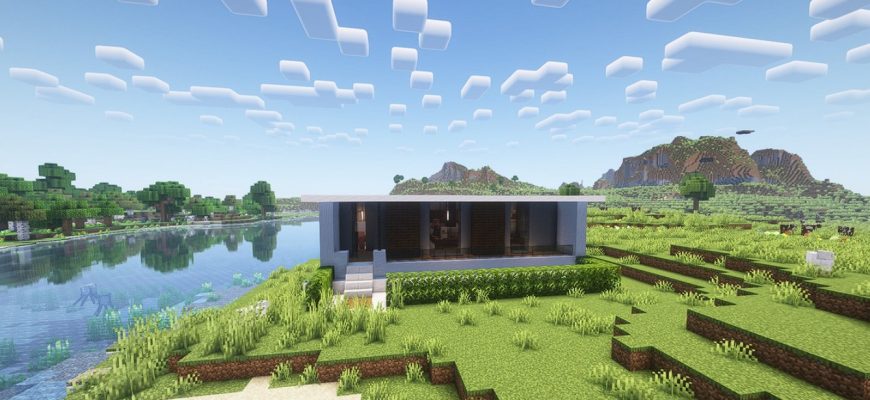 Скачать Мод на Современные Дома в Майнкрафт