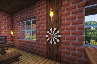 Скачать Мод на Дартс в Майнкрафт